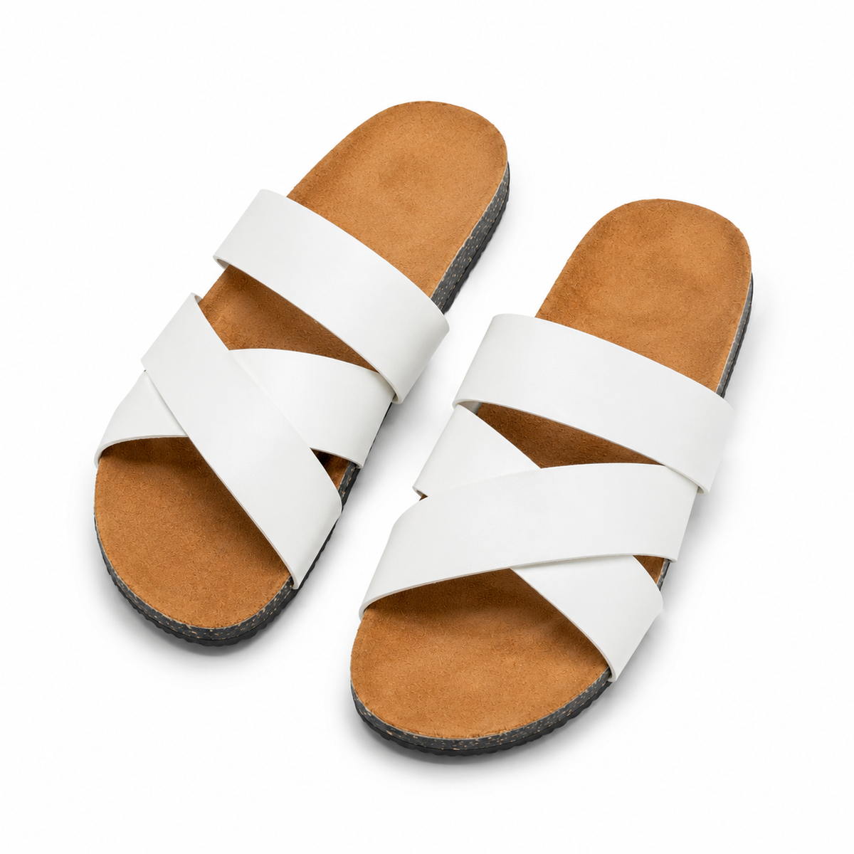 Cross Strap Comfort Slippers