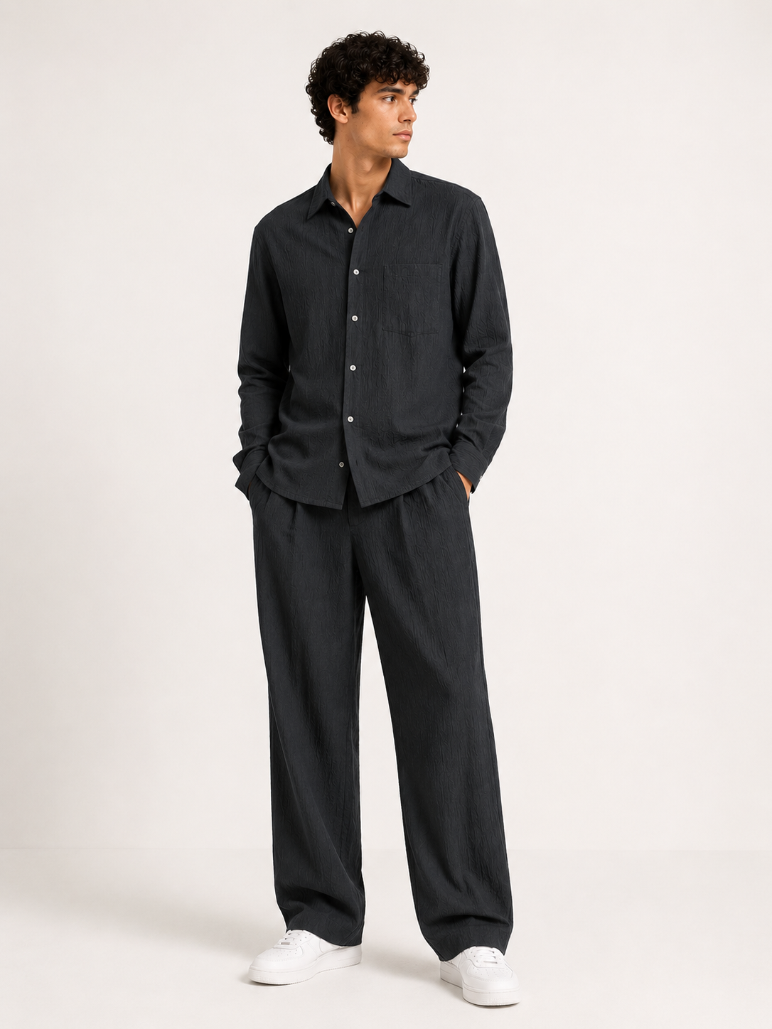 Classic linen suit