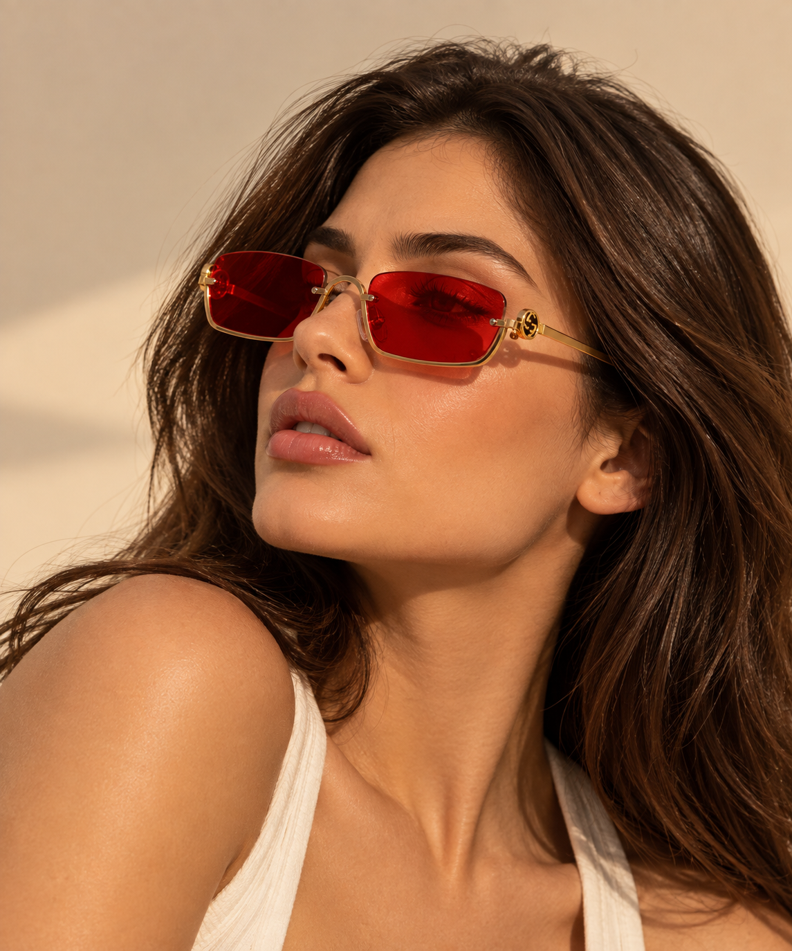 Rose Amber Sunglasses