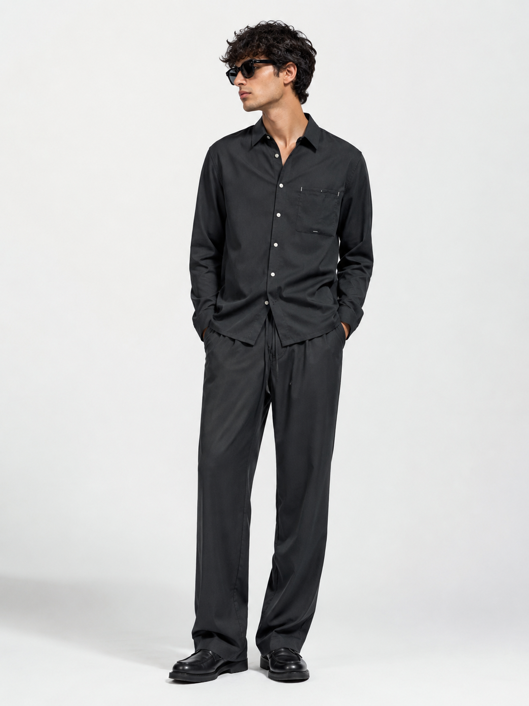 Linen suit