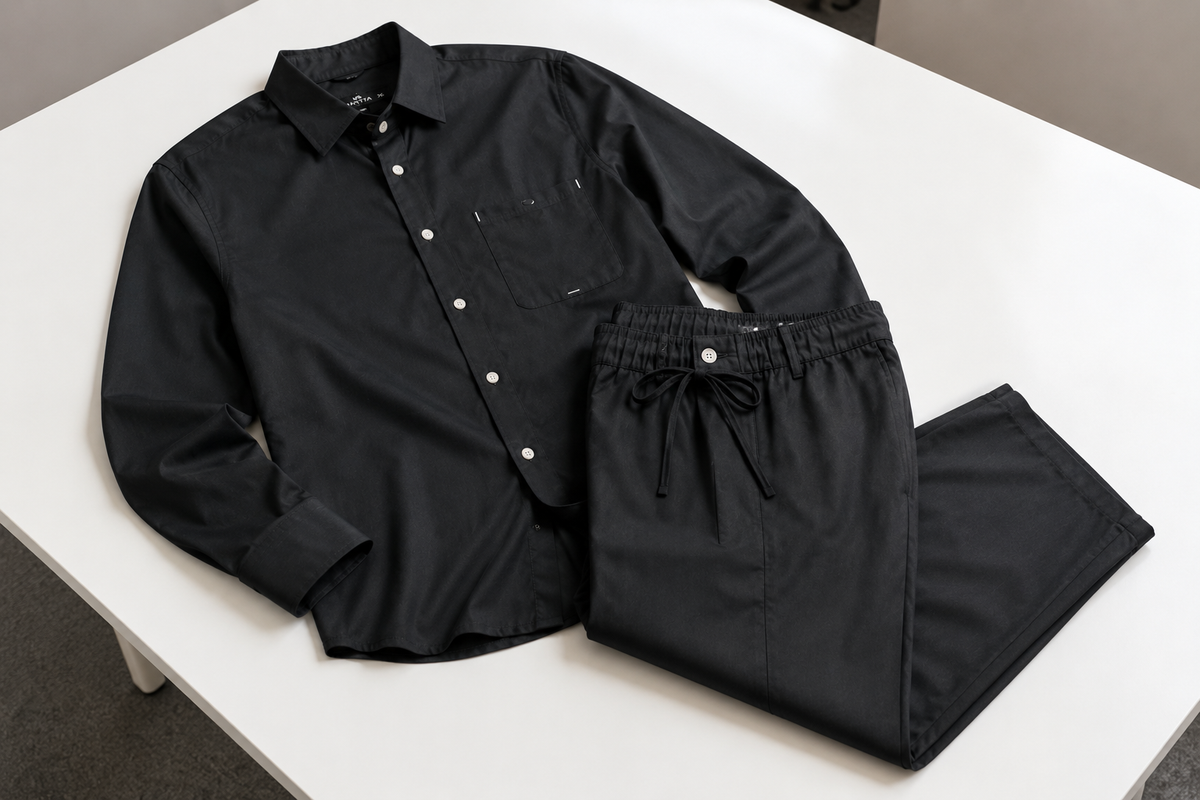 Linen suit