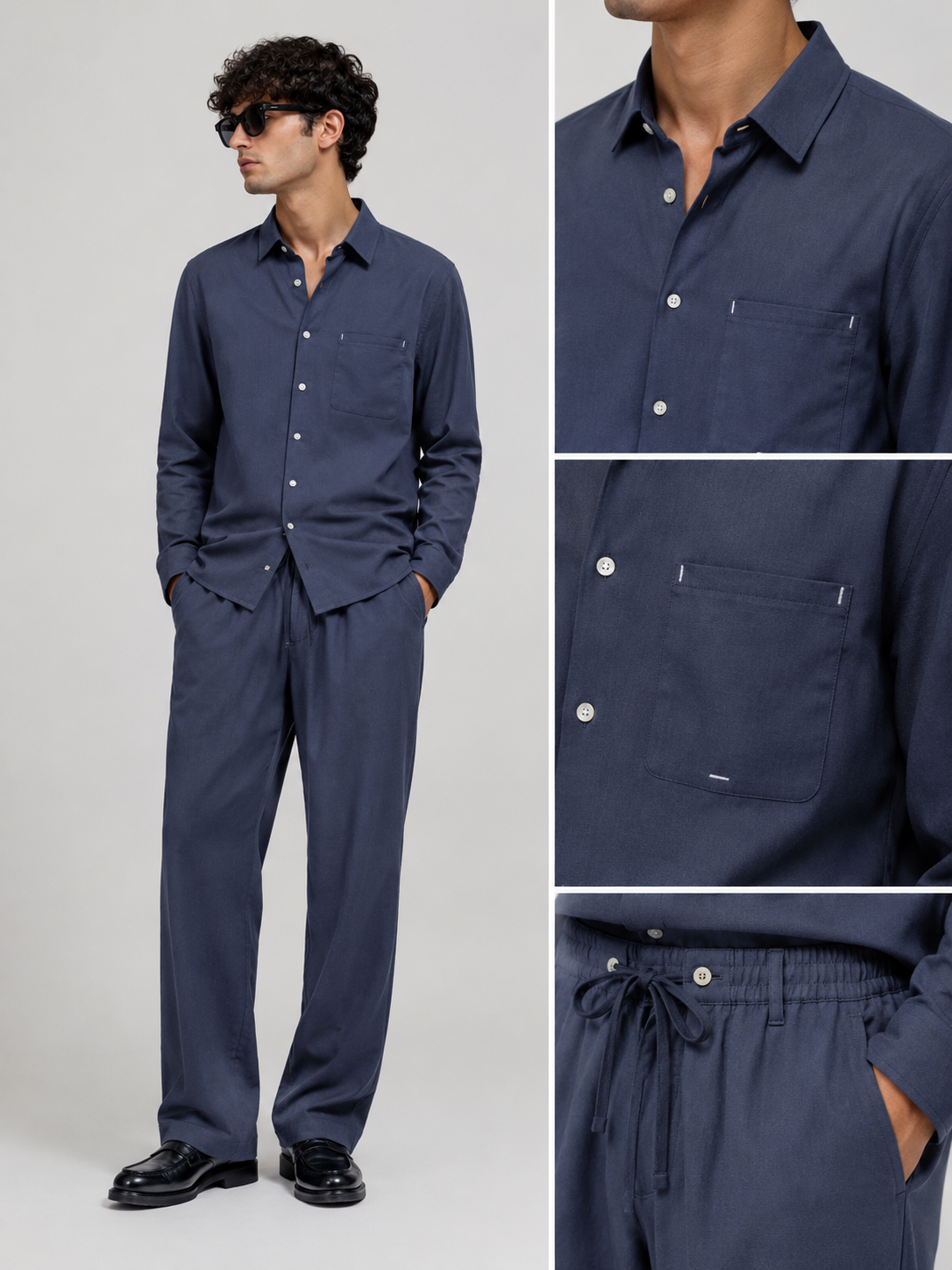 Linen suit
