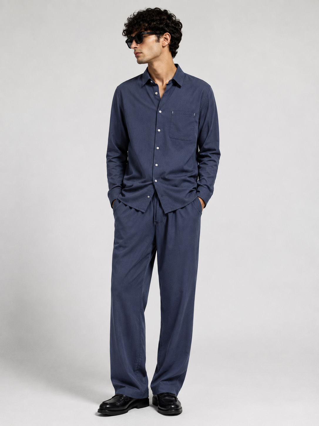 Linen suit