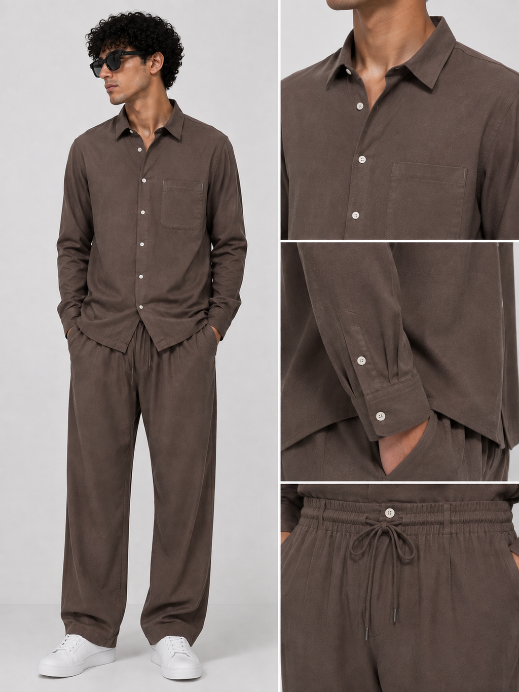 Linen suit
