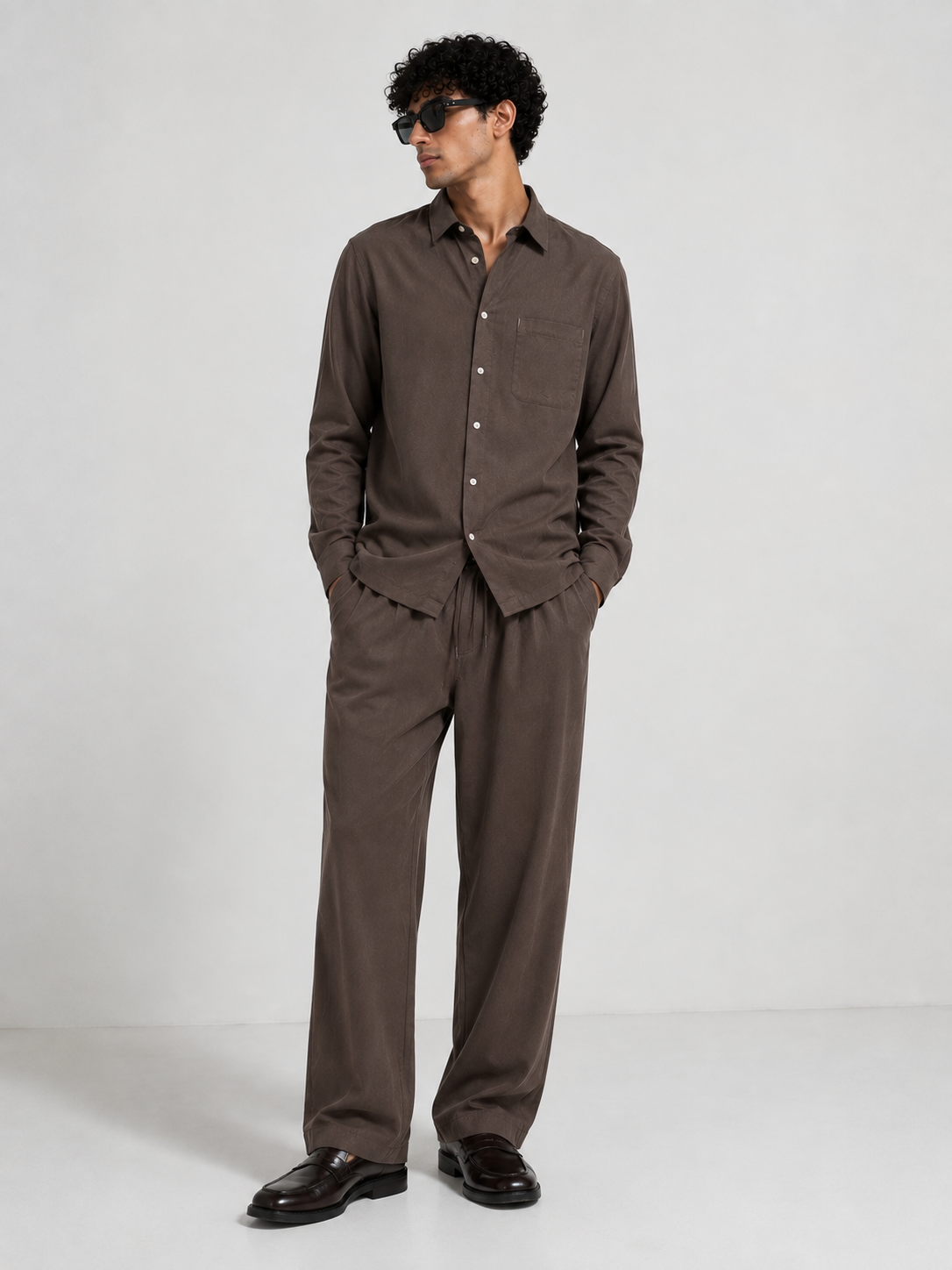 Linen suit