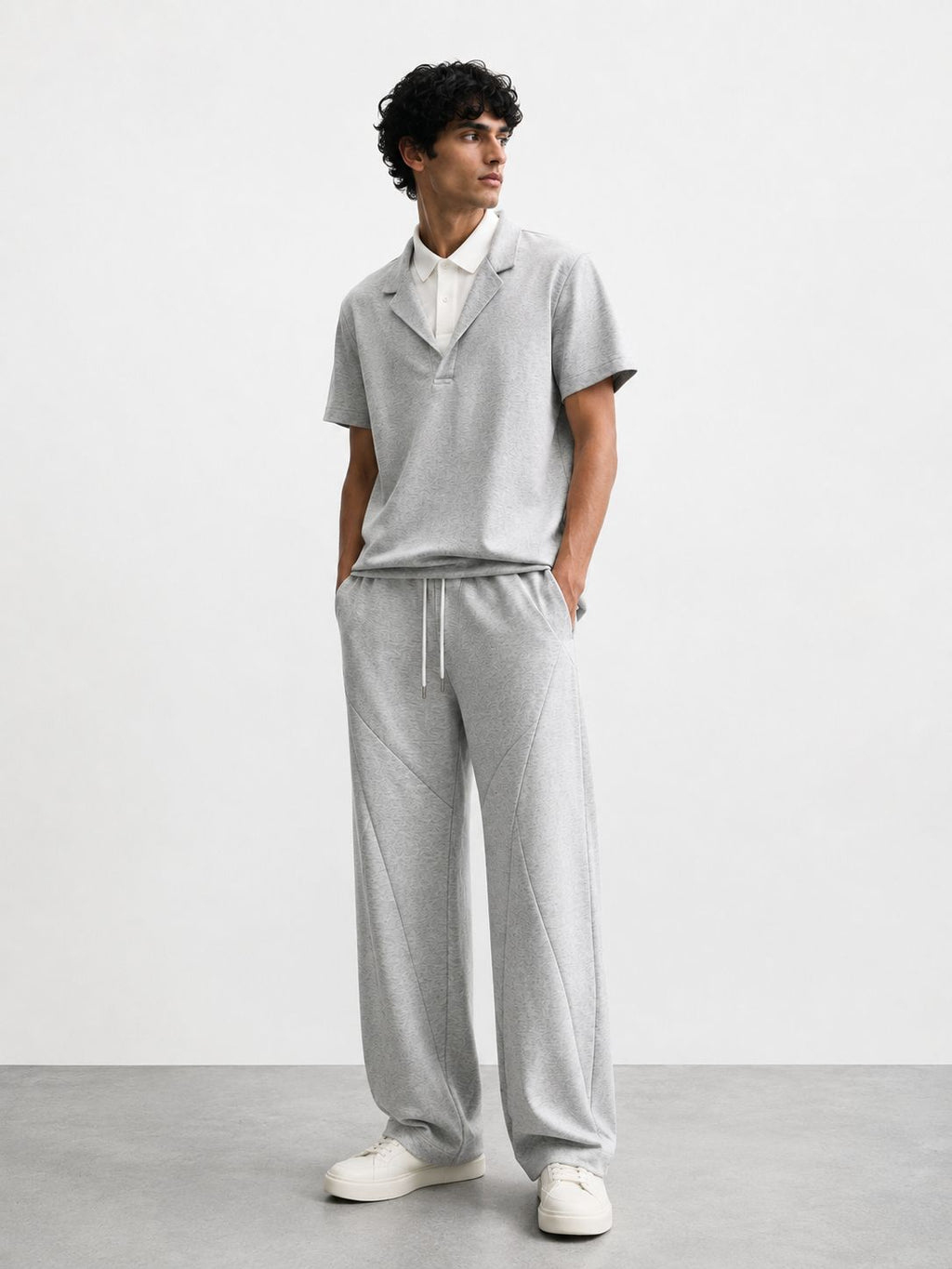 classic suit wide leg