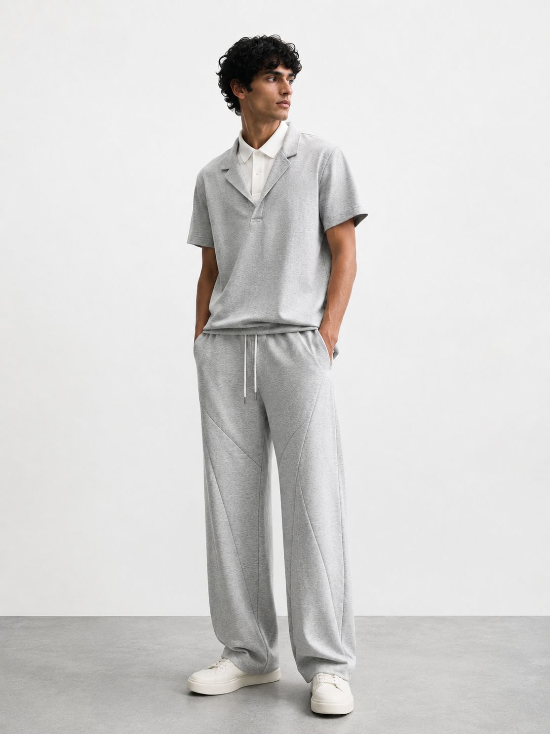 classic suit wide leg