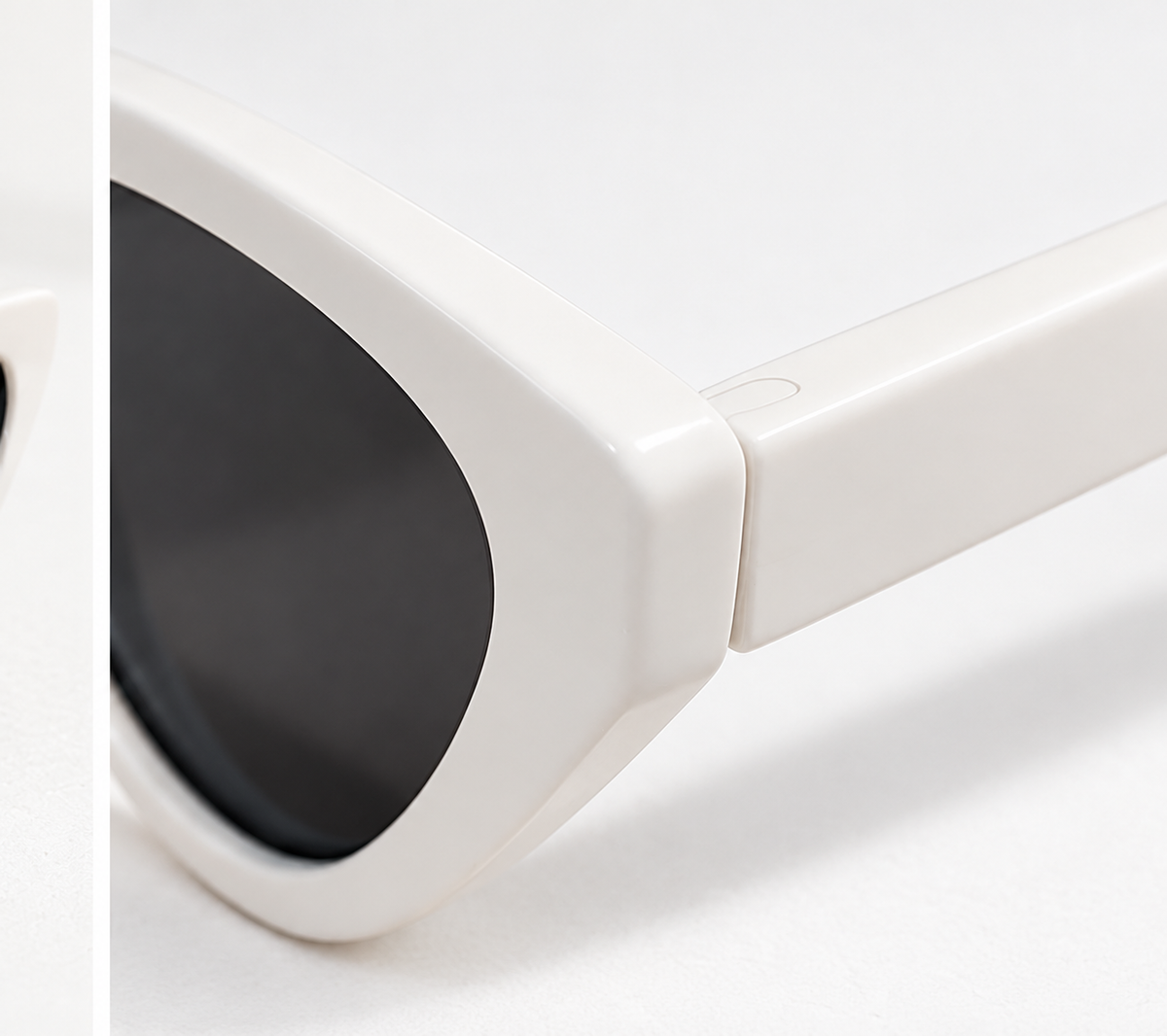 Cat Eye white detail